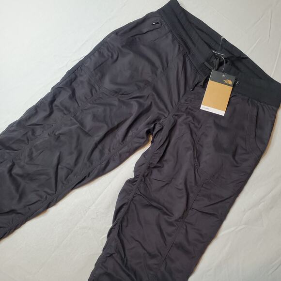 The North Face Women's Size L NWT Aphrodite 2.0 Pants Black NF0A2UO6 - Picture 1 of 10